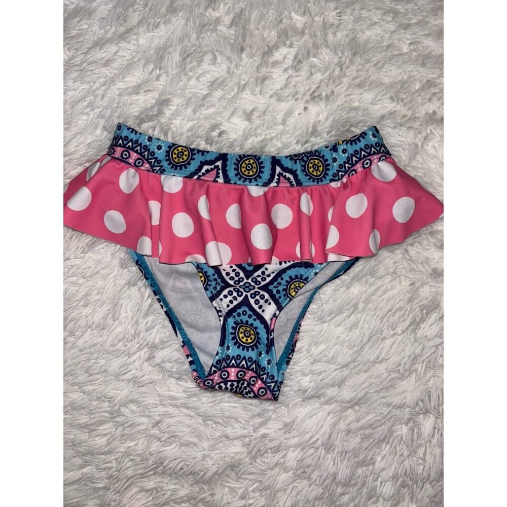Ruffle Girl sz. 6 multicolor bikini bottoms. Cute, fun